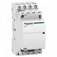 Модульный контактор iCT 4P 25А 400/24В AC | код. A9C20137 | Schneider Electric